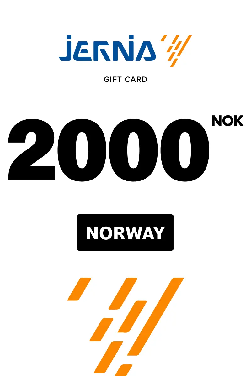 Jernia 2000 NOK Gift Card (Norway) - Digital Key
