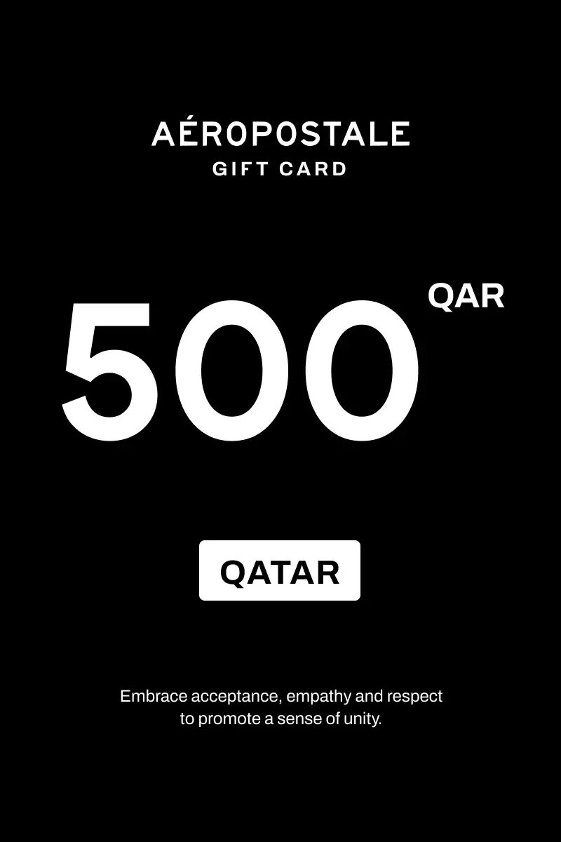 Aeropostale 500 QAR Gift Card (Qatar) - Digital Key