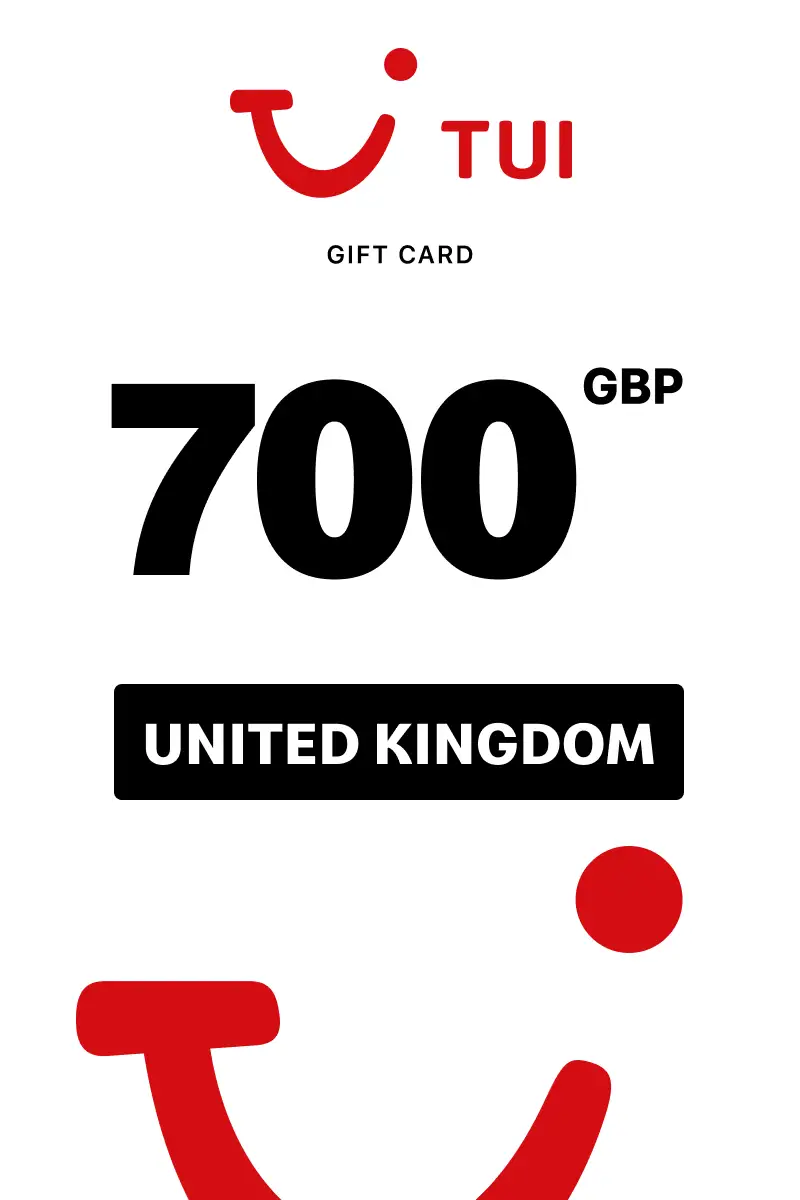 TUI Travel 700 GBP Gift Card (United Kingdom) - Digital Key