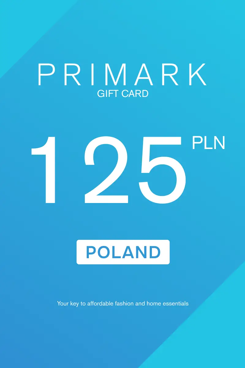 Primark 125 PLN Gift Card (Poland) - Digital Key