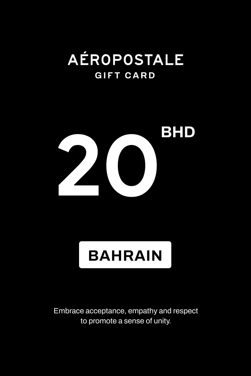 Aeropostale 20 BHD Gift Card (Bahrain) - Digital Key