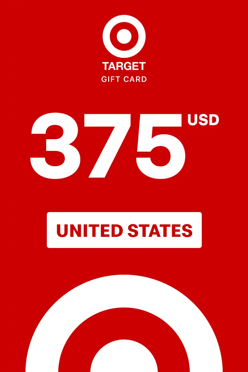 Target 375 USD Gift Card (United States) - Digital Key
