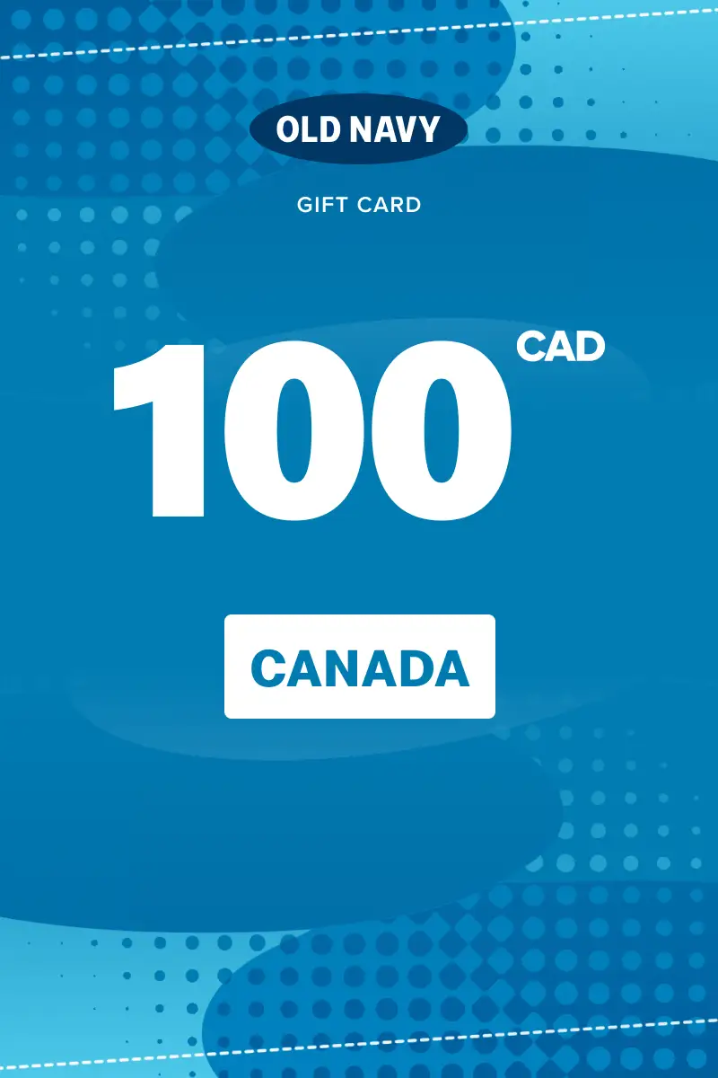 Old Navy 100 CAD Gift Card (Canada) - Digital Key