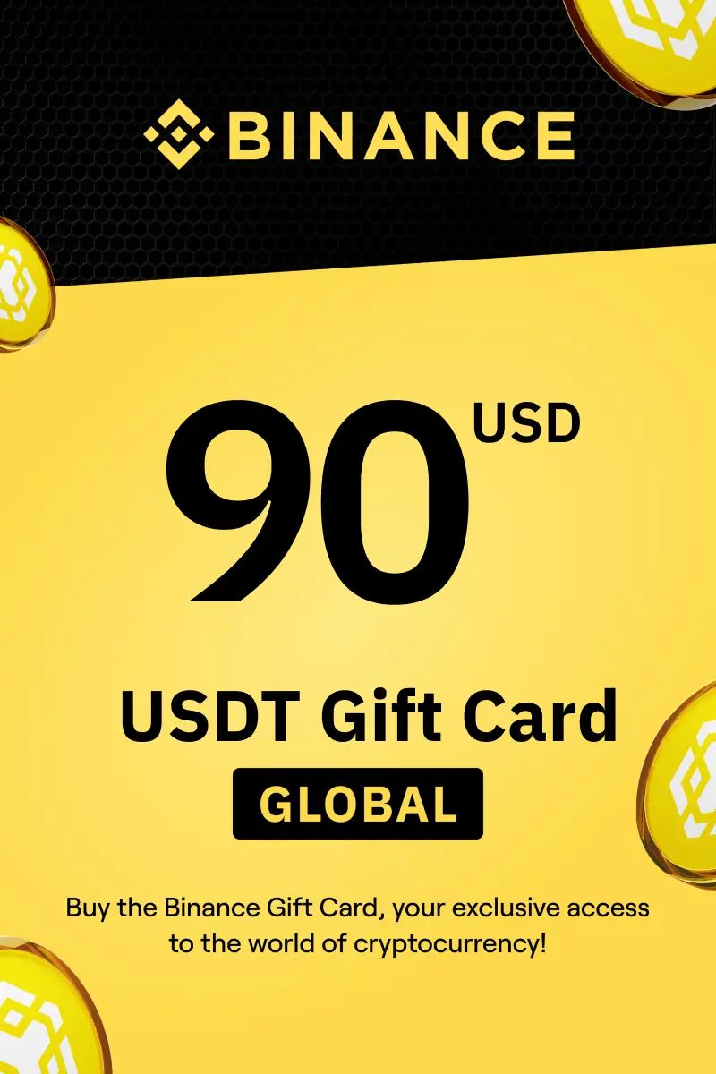 Binance (USDT) 90 USD Gift Card (Global) - Digital Key