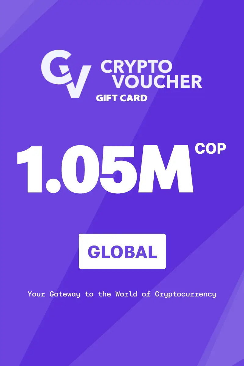 Crypto Voucher 1050000 COP Gift Card (Global) - Digital Key