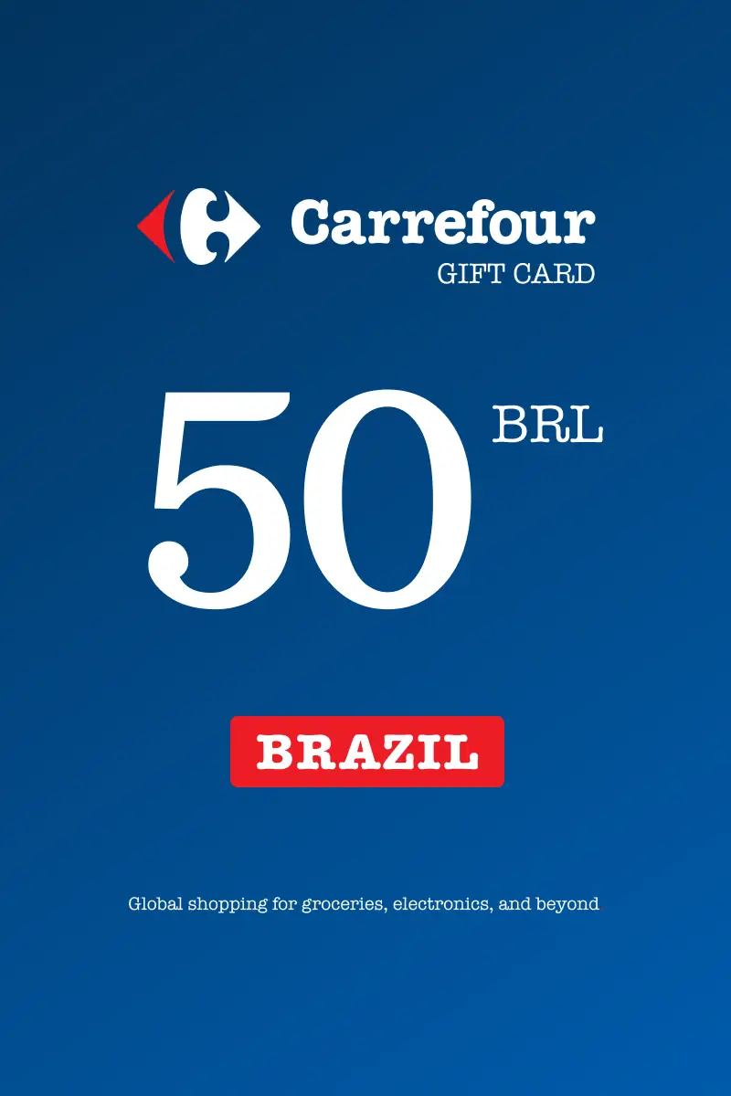 Carrefour 50 BRL Gift Card (Brazil) - Digital Key