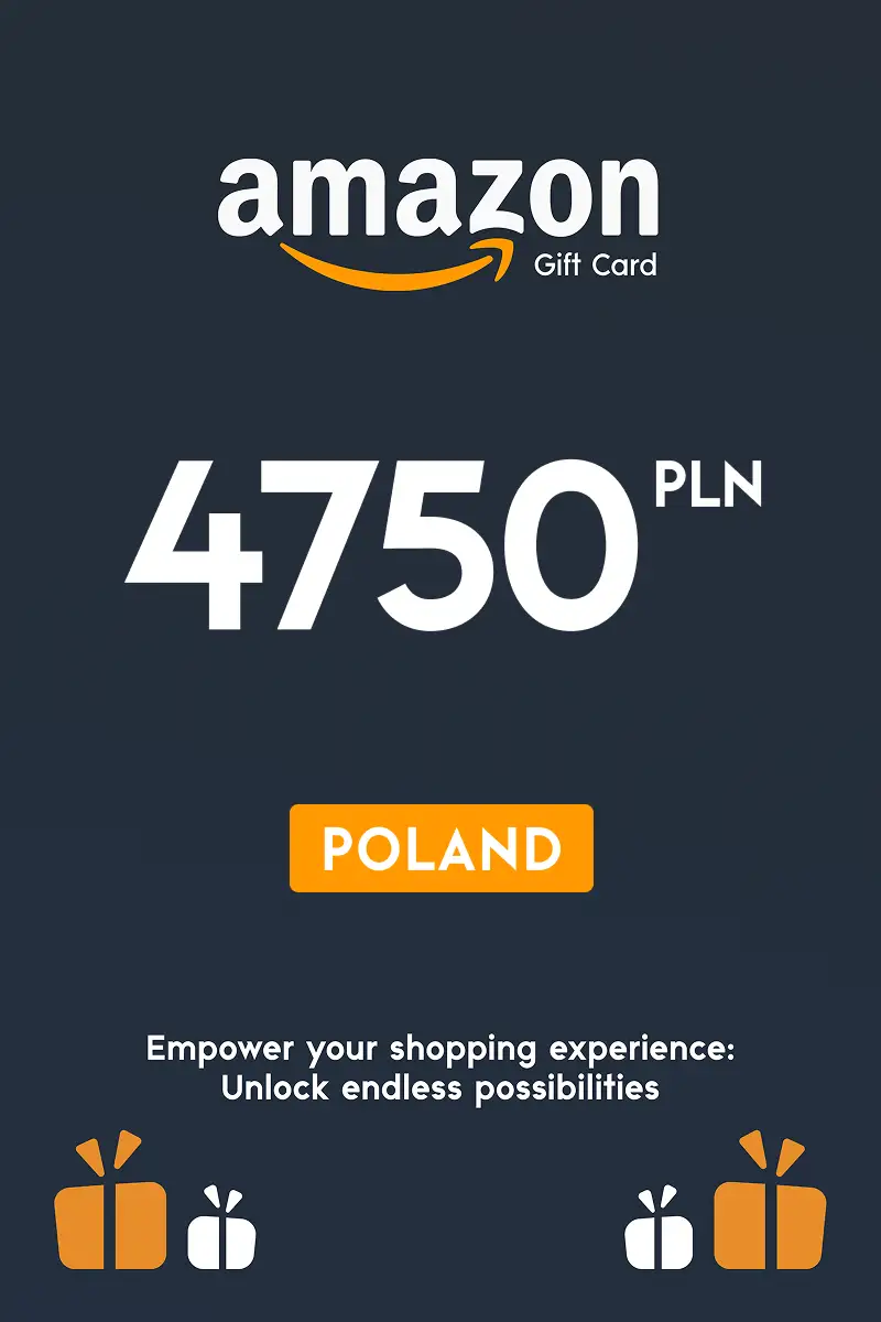 Amazon 4750 PLN Gift Card (Poland) - Digital Key