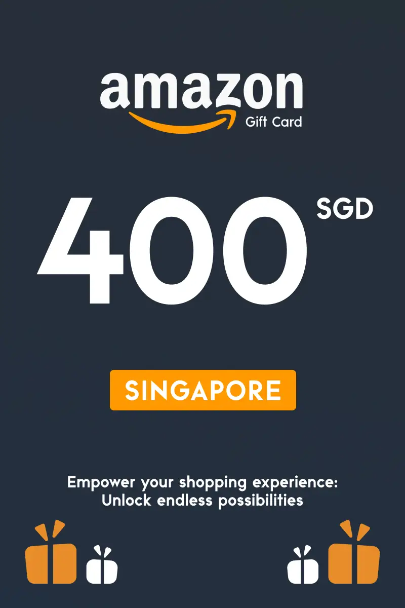 Amazon 400 SGD Gift Card (Singapore) - Digital Key