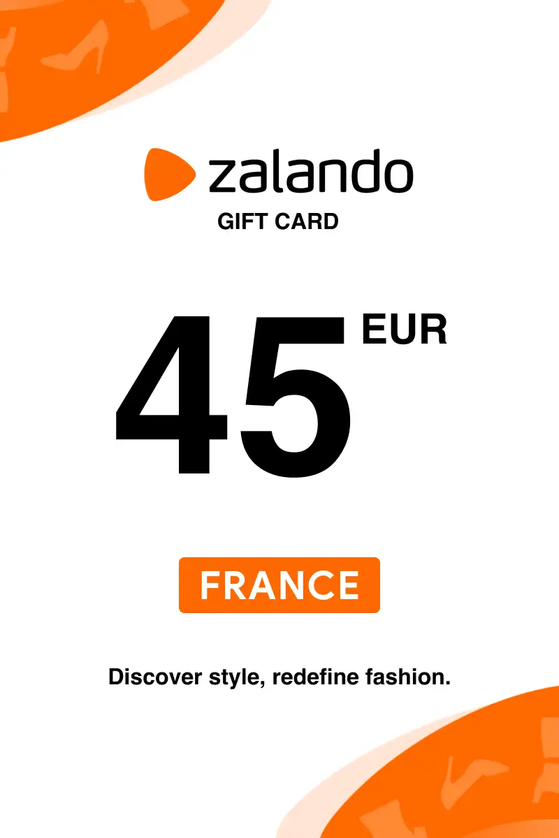 Zalando 45 EUR Gift Card (France) - Digital Key