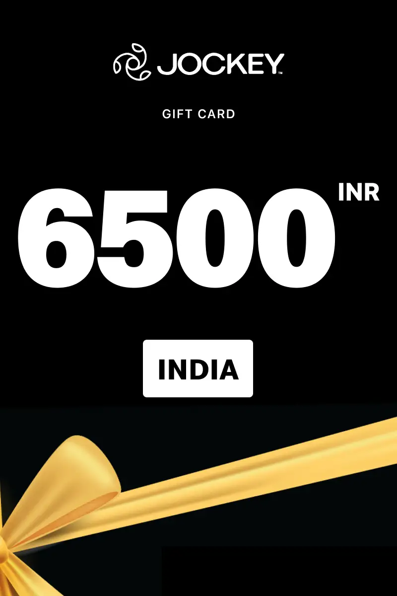 Jockey 6500 INR Gift Card (India) - Digital Key