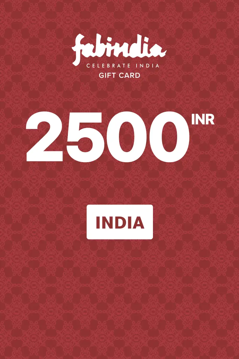 FabIndia 2500 INR Gift Card (India) - Digital Key