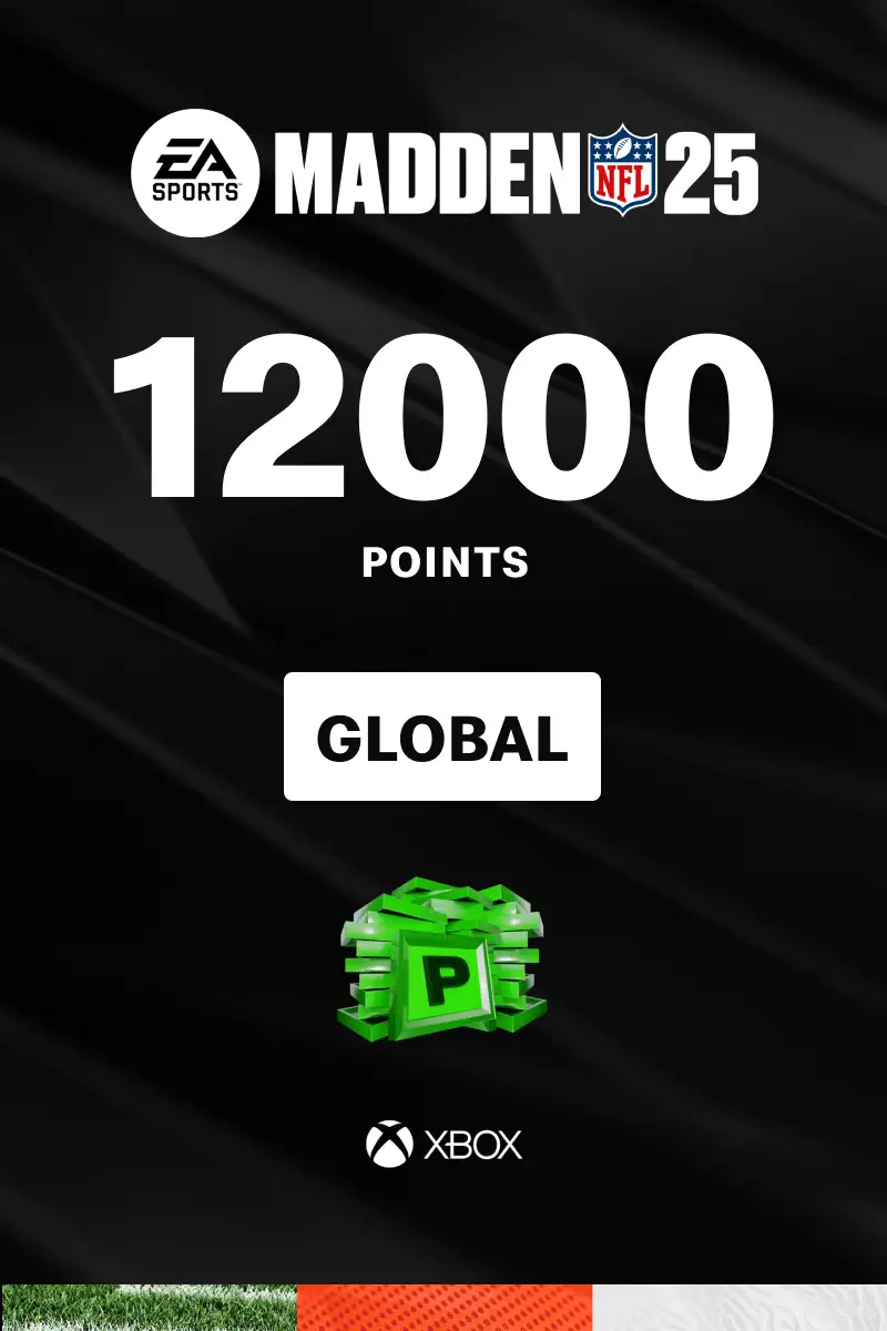 EA Sports Madden NFL 25 - 12000 Madden Points (Global) (Xbox One / Xbox Series X|S) - Xbox Live - Digital Key