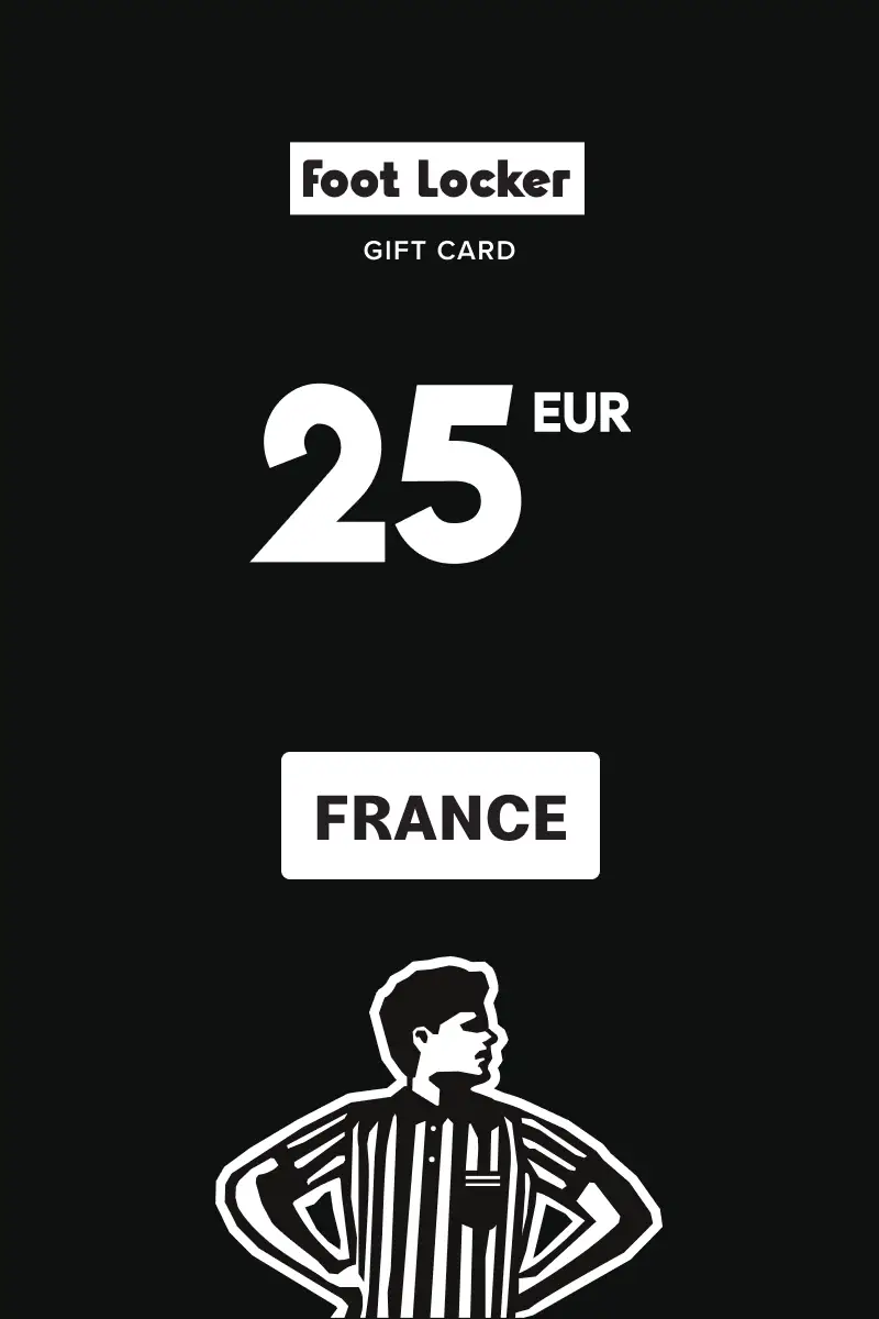 Foot Locker 25 EUR Gift Card (France) - Digital Key