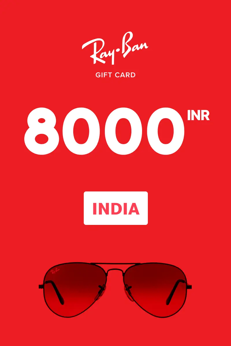 Ray-Ban 8000 INR Gift Card (India) - Digital Key