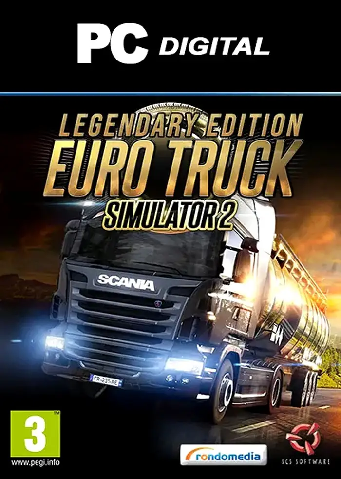 Euro Truck Simulator 2 Legendary Edition (Global) (PC / Mac / Linux) - Steam - Digital Key