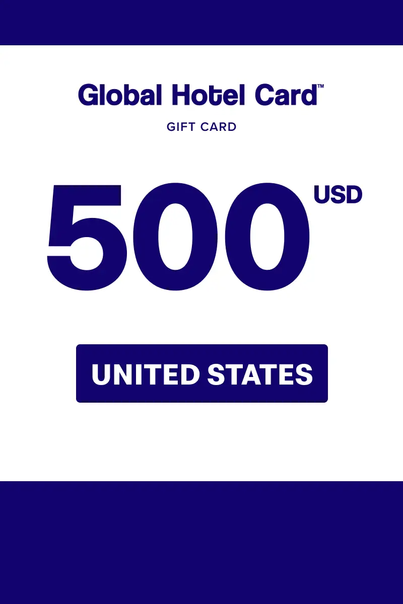 Global Hotel Card 500 USD Gift Card (United States) - Digital Key