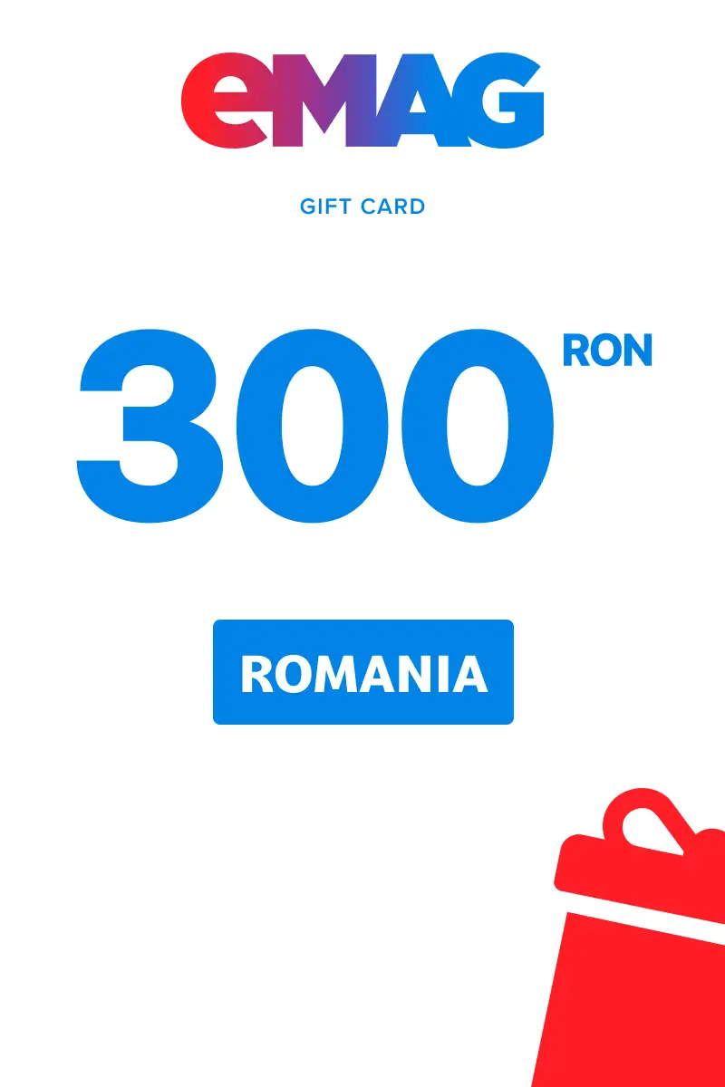 EMAG 300 RON Gift Card (Romania) - Digital Key