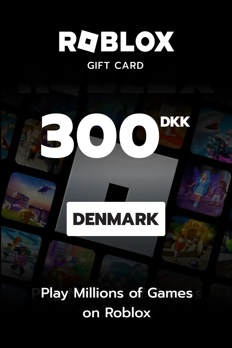 Roblox 300 DKK Gift Card (Denmark) - Digital Key