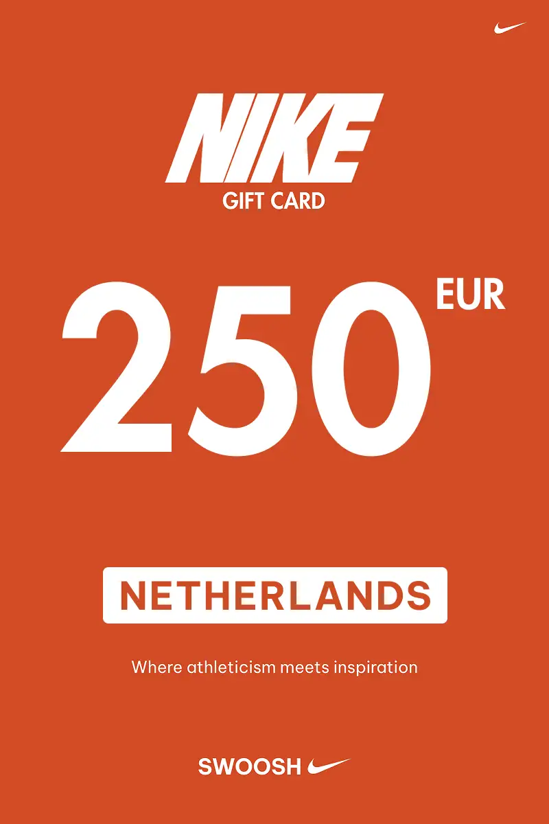 Nike 250 EUR Gift Card (Netherlands) - Digital Key