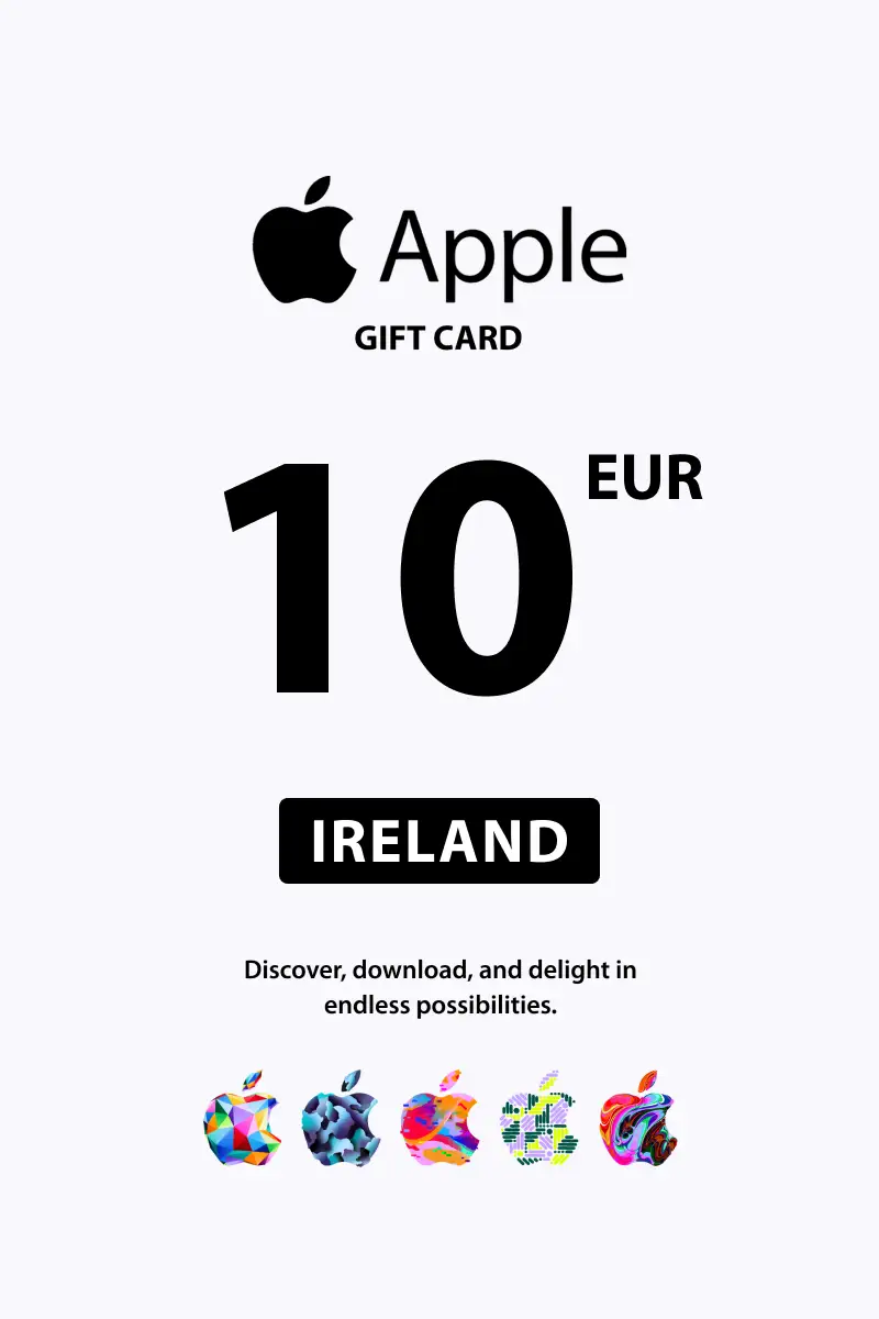Apple 10 EUR Gift Card (Ireland) - Digital Key