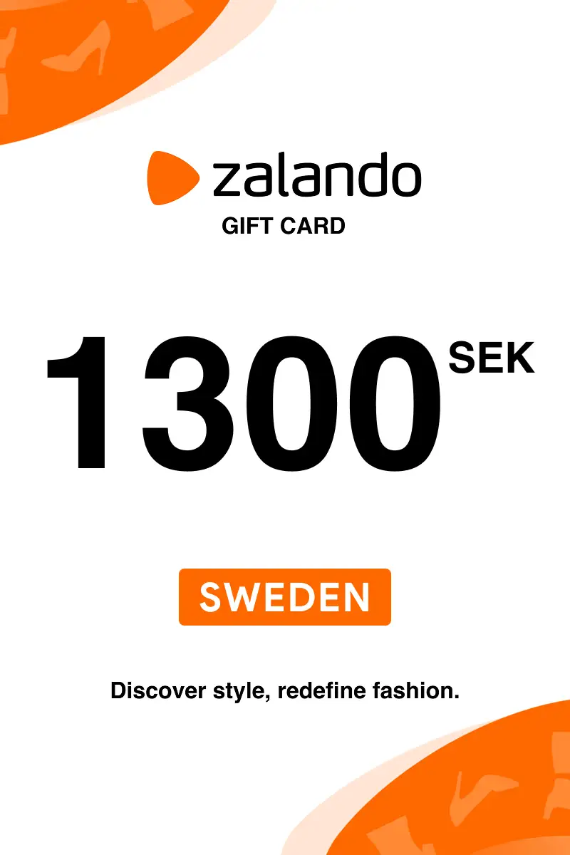 Zalando 1300 SEK Gift Card (Sweden) - Digital Key