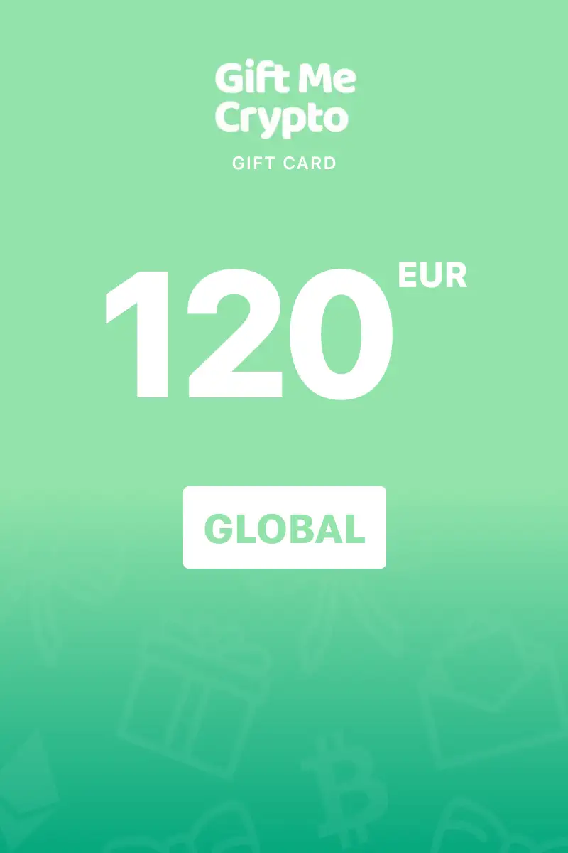 Gift Me Crypto 120 EUR Gift Card (Global) - Digital Key