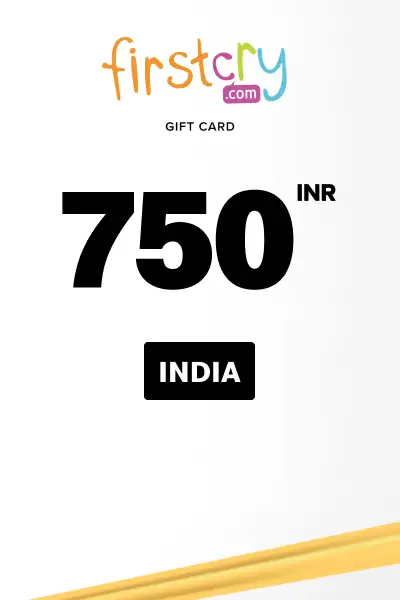 FirstCry 750 INR Gift Card (India) - Digital Key