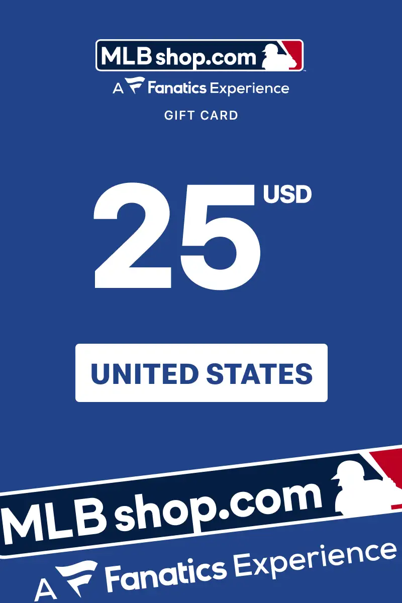 MLB Shop 25 USD Gift Card (United States) - Digital Key