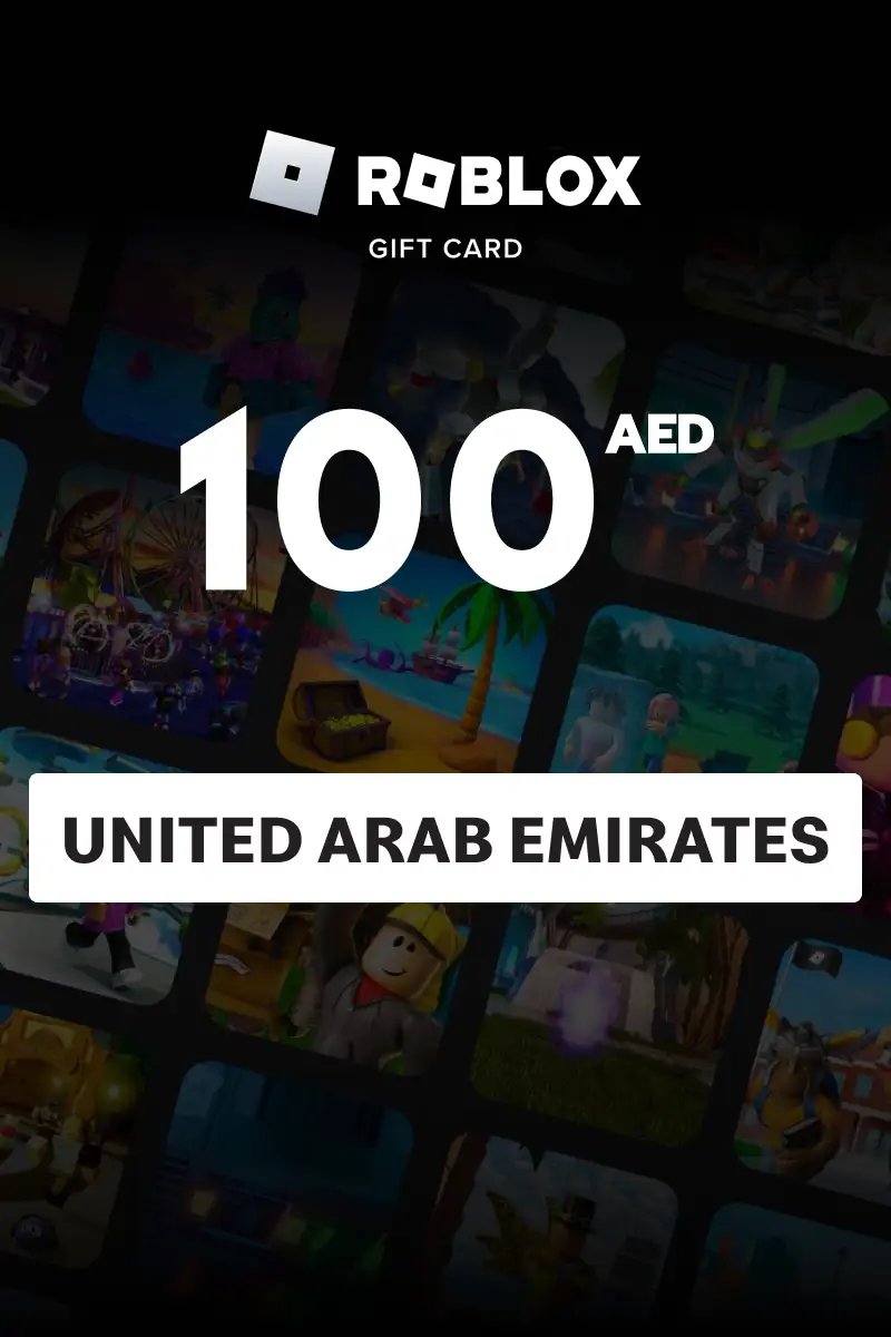 Roblox 100 AED Gift Card (United Arab Emirates) - Digital Key