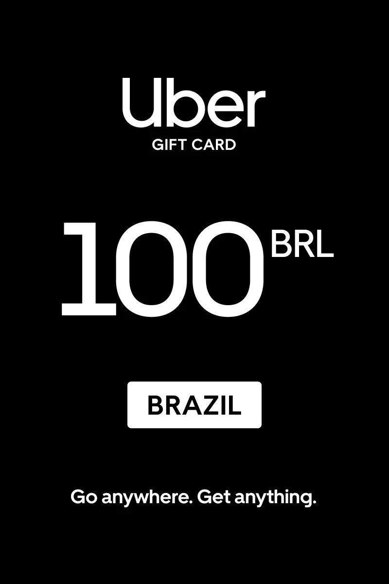 Uber 100 BRL Gift Card (Brazil) - Digital Key