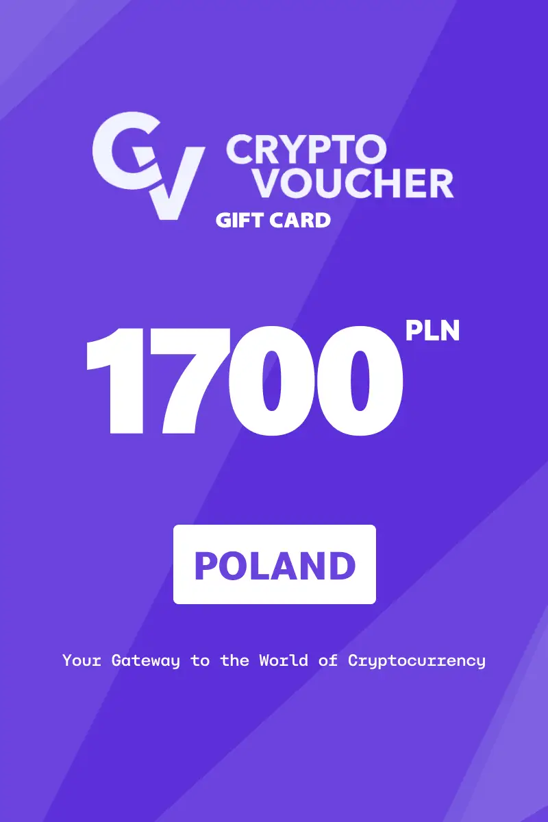 Crypto Voucher 1700 PLN Gift Card (Poland) - Digital Key