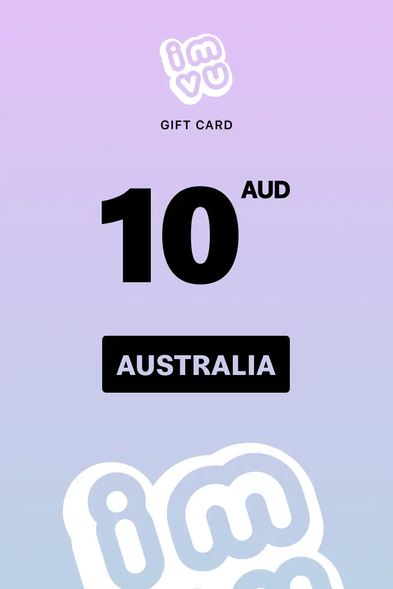 IMVU 10 AUD Gift Card (Australia) - Digital Key