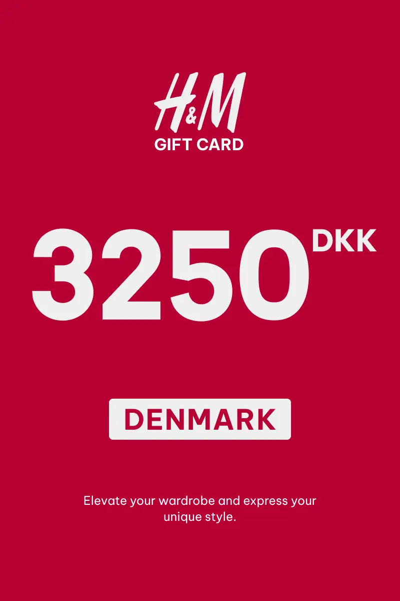 HandM 3250 DKK Gift Card (Denmark) - Digital Key