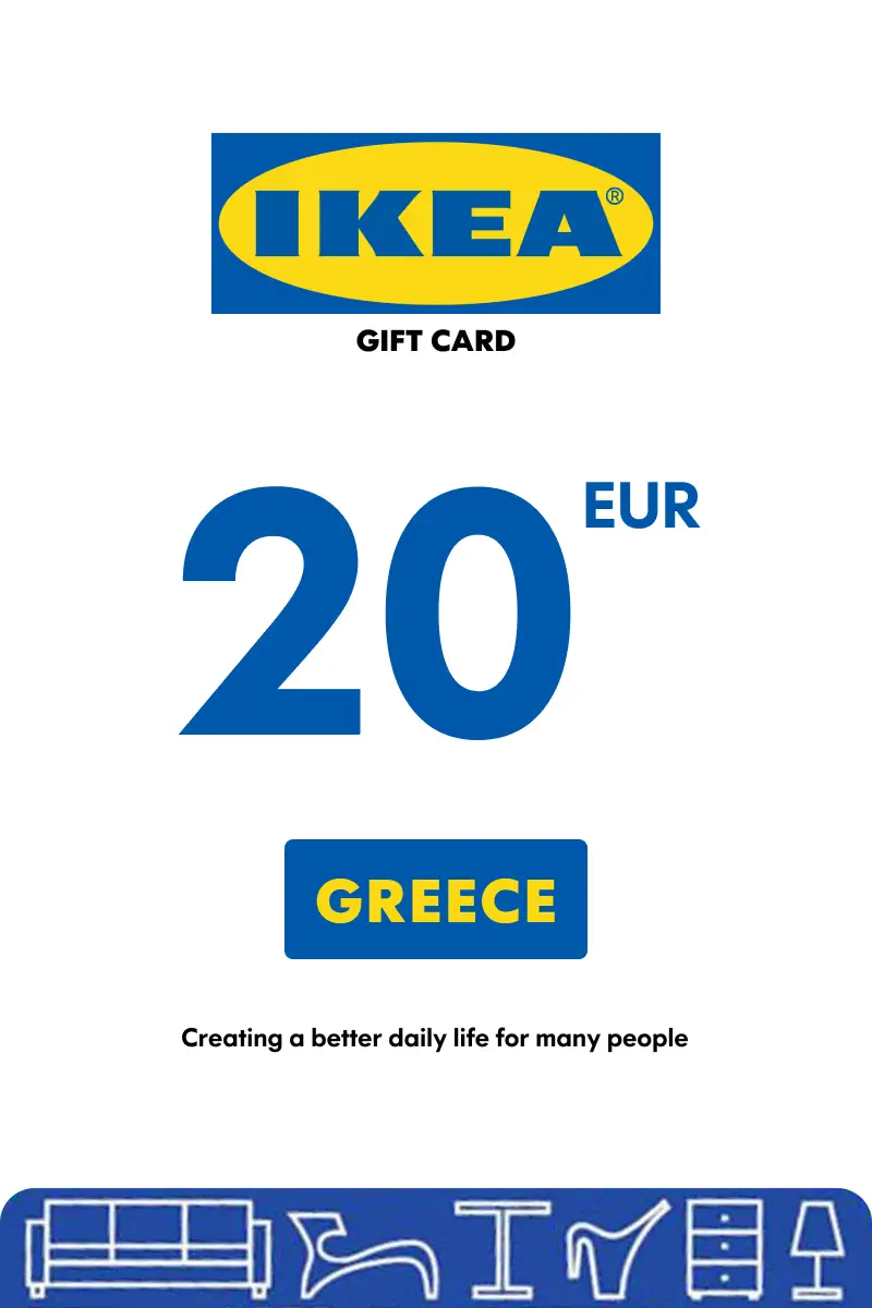 IKEA 20 EUR Gift Card (Greece) - Digital Key