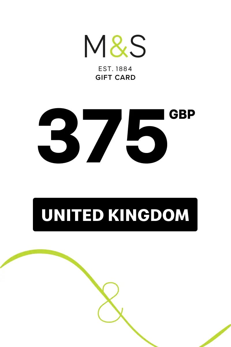 Marks and Spencer 375 GBP Gift Card (United Kingdom) - Digital Key