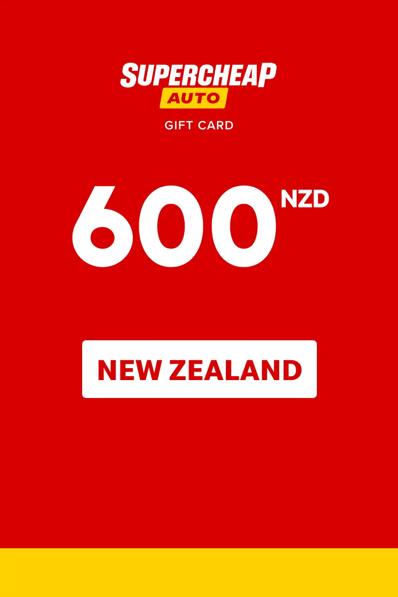 Supercheap Auto 600 NZD Gift Card (New Zealand) - Digital Key afbeelding 1