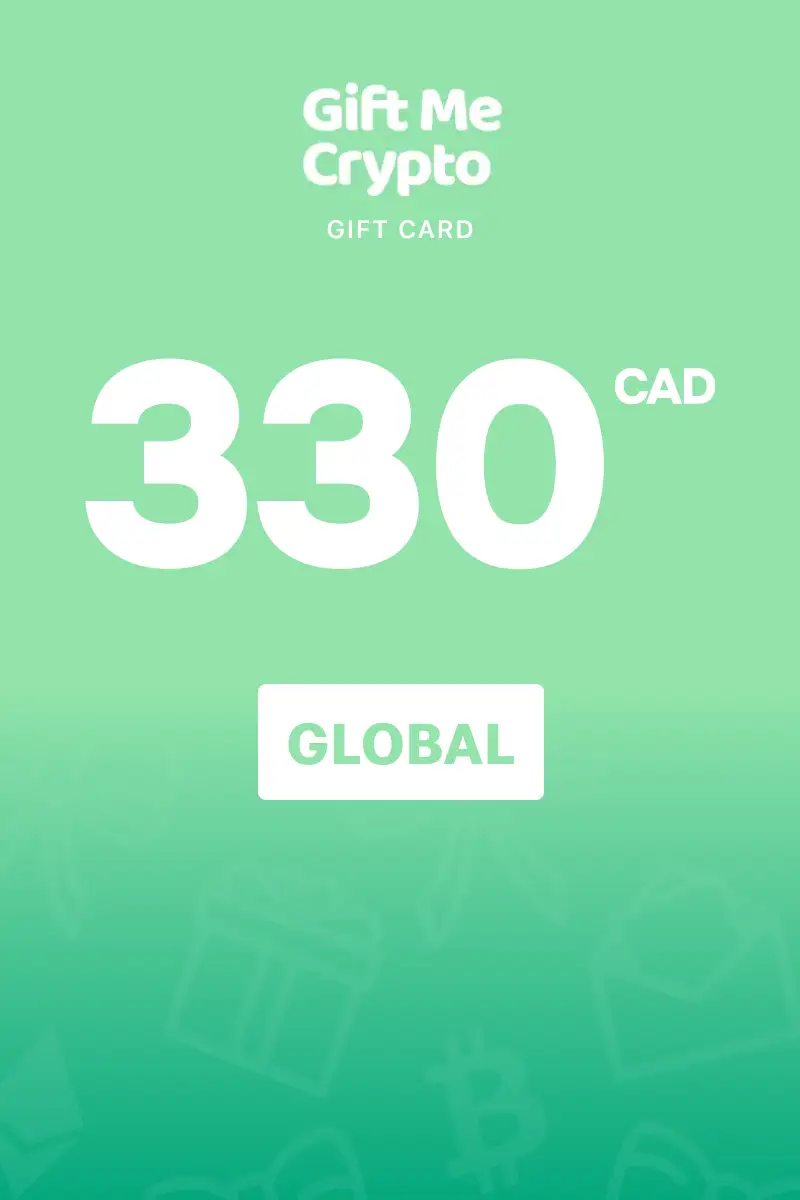 Gift Me Crypto 330 CAD Gift Card (Global) - Digital Key