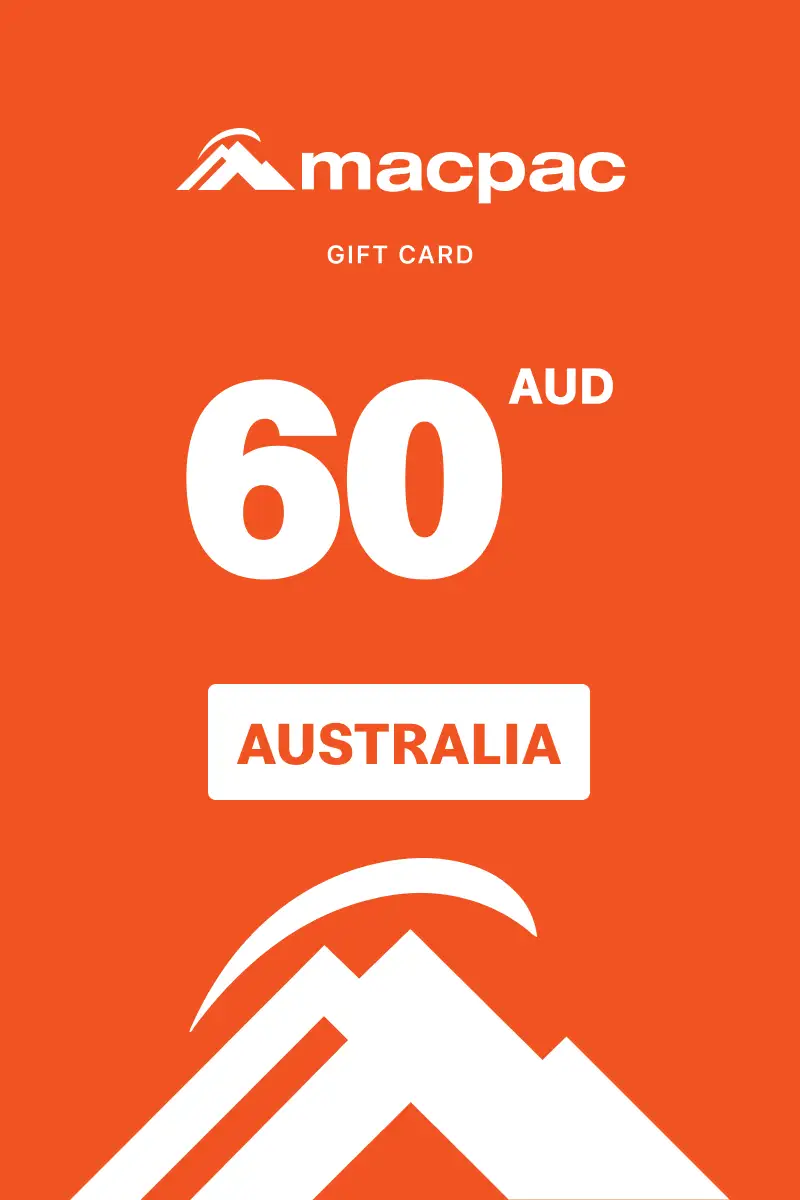 Macpac 60 AUD Gift Card (Australia) - Digital Key