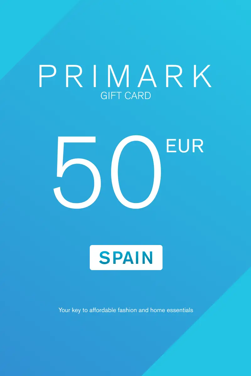 Primark 50 EUR Gift Card (Spain) - Digital Key