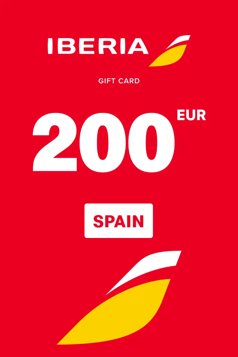 Iberia 200 EUR Gift Card (Spain) - Digital Key