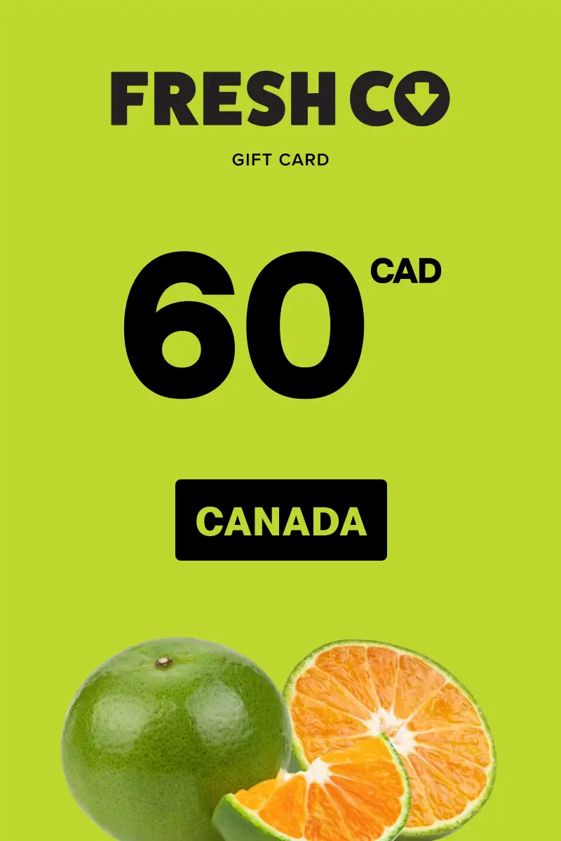 FreshCo 60 CAD Gift Card (Canada) - Digital Key