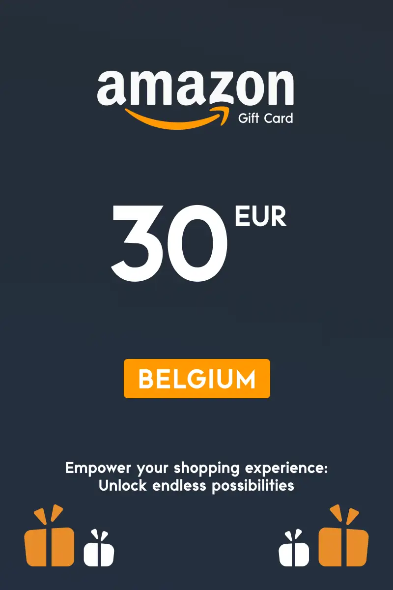 Amazon 30 EUR Gift Card (Belgium) - Digital Key