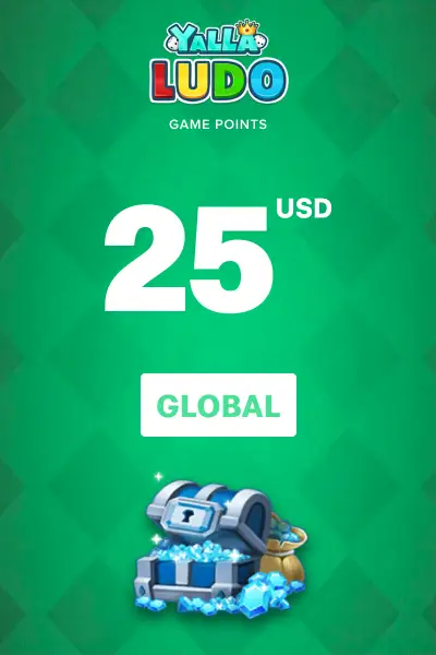 Yalla Ludo Diamonds 25 USD (Global) - Digital Key