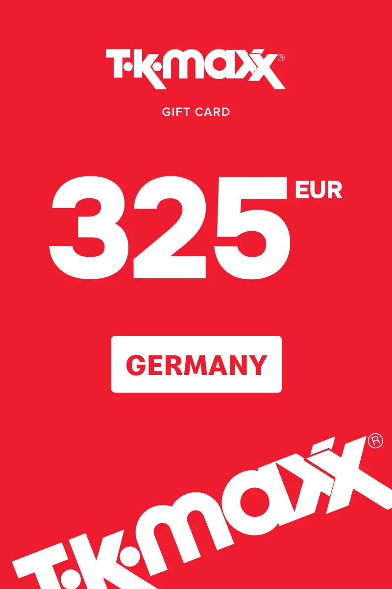 TK Maxx 325 EUR Gift Card (Germany) - Digital Key