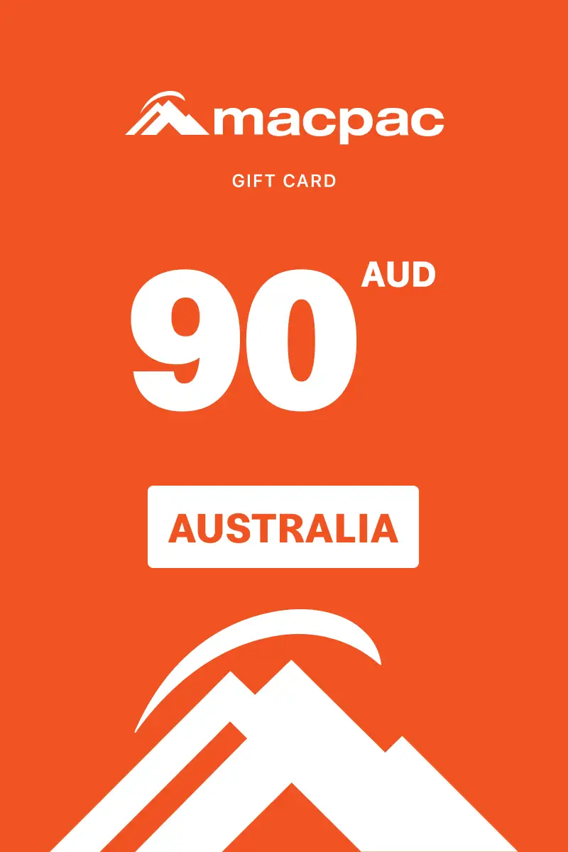 Macpac 90 AUD Gift Card (Australia) - Digital Key