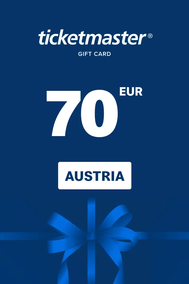 Ticketmaster 70 EUR Gift Card (Austria) - Digital Key