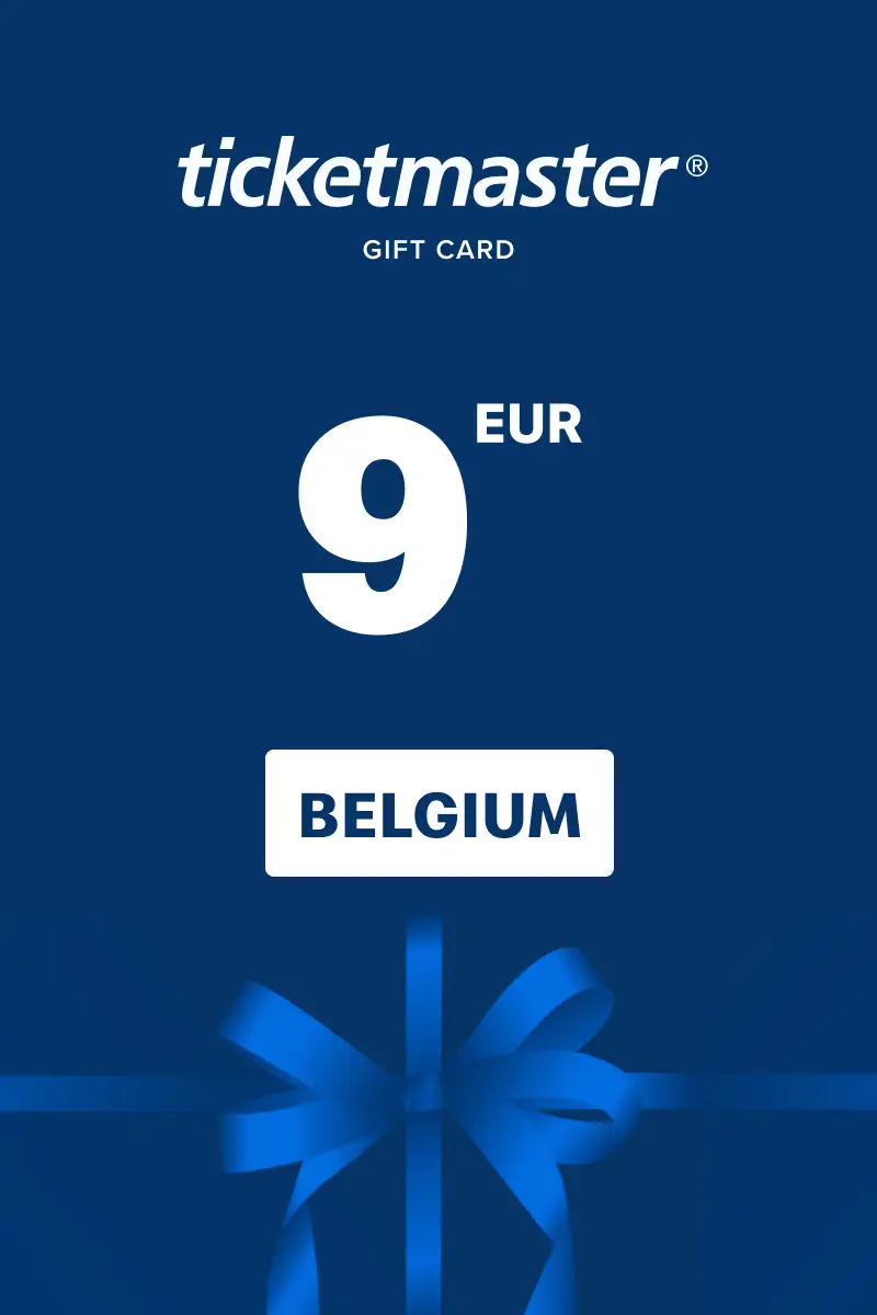 Ticketmaster 9 EUR Gift Card (Belgium) - Digital Key