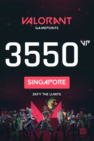 VALORANT 3550 Valorant Points (Singapore) - Digital Key