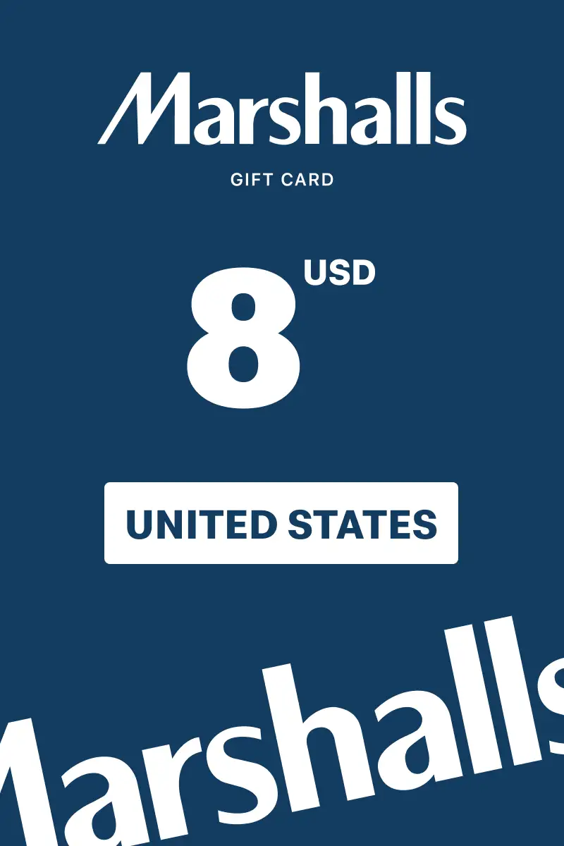 Marshalls 8 USD Gift Card (United States) - Digital Key