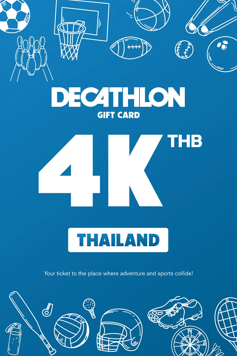 Decathlon 4000 THB Gift Card (Thailand) - Digital Key